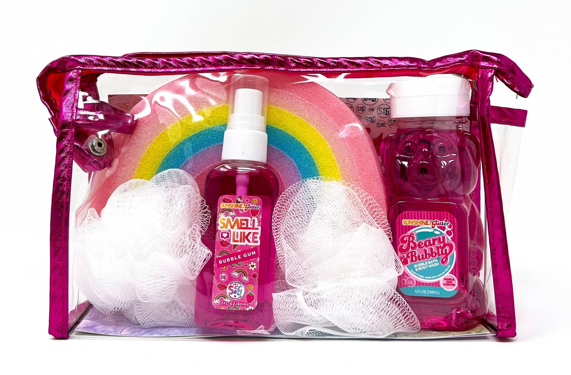 Beary Bubble Bath Gift Set - Sunshine & Glitter