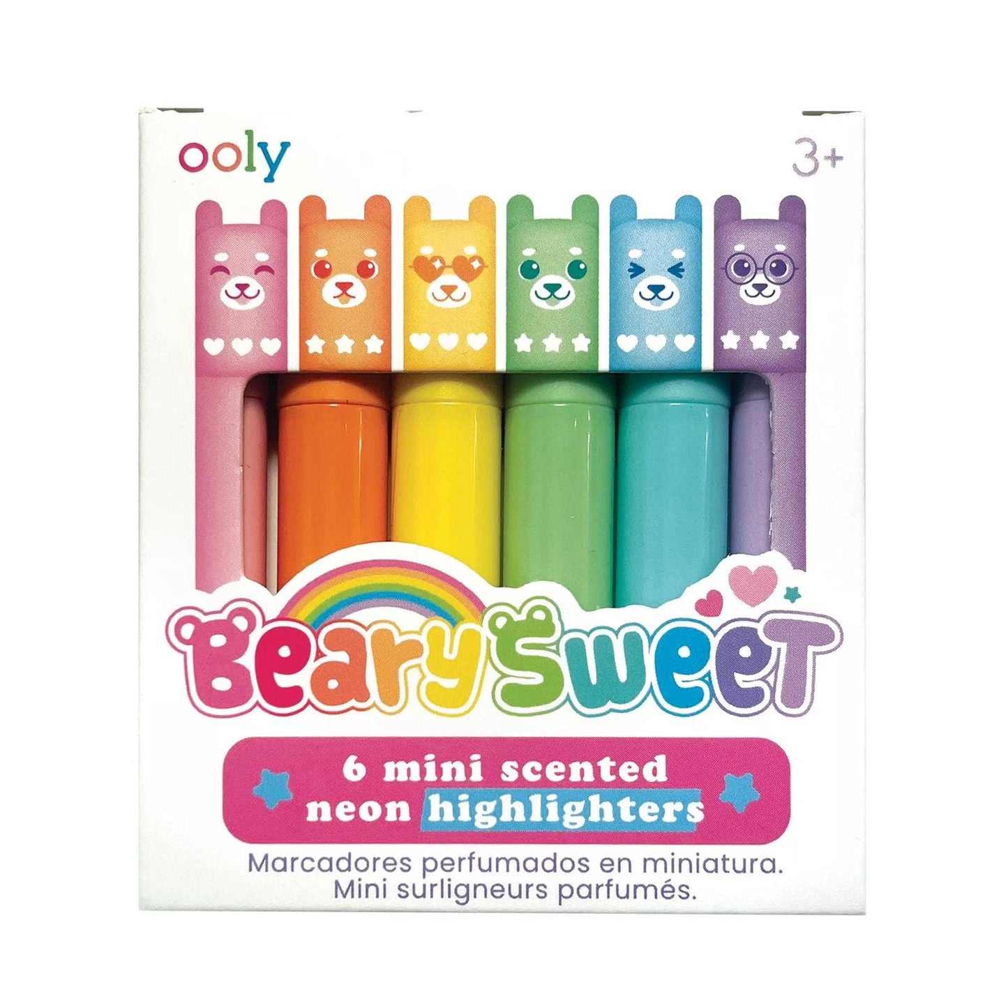 Beary Sweet Mini Scented Highlighters - OOLY