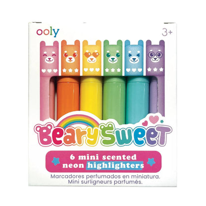 Beary Sweet Mini Scented Highlighters - OOLY