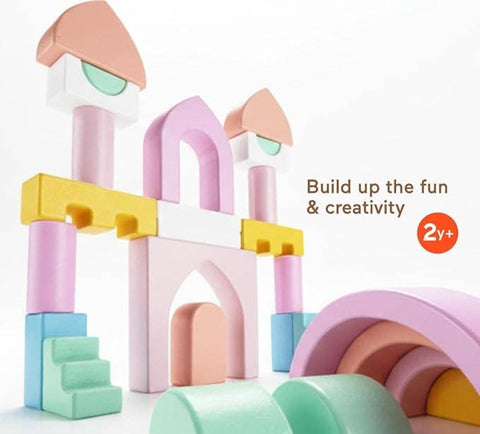 Fisher Price Wooden Princess Castle Block Set
