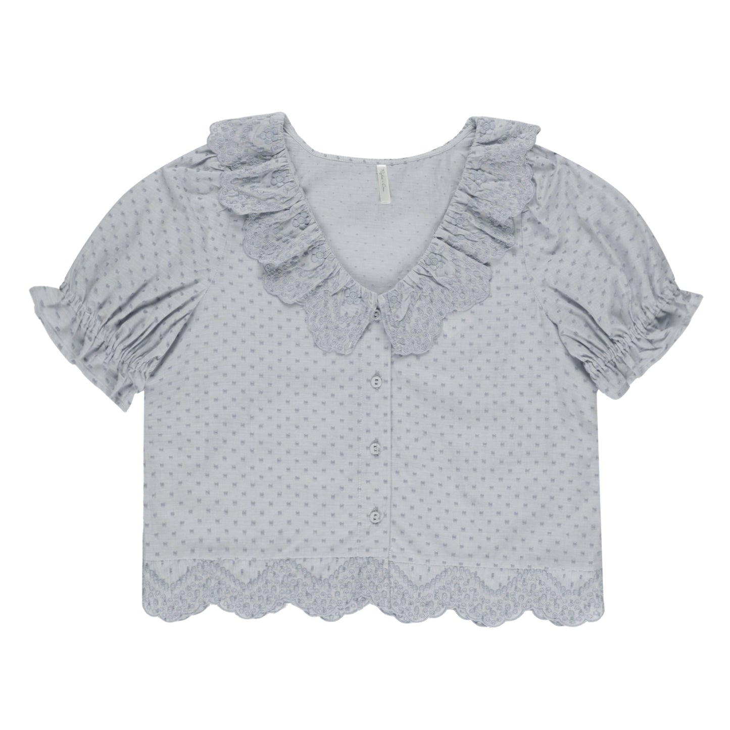 Bella Blouse | Dusty Blue - Rylee + Cru