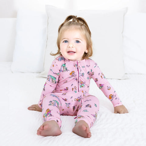 Bamboo Convertible Footie - Mermaid Lagoon