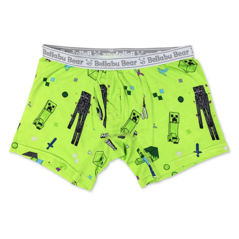 Boys' Bamboo Boxer Briefs 3-Pack - Minecraft