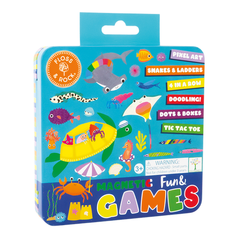 Ocean Magnetic Fun & Games Tin
