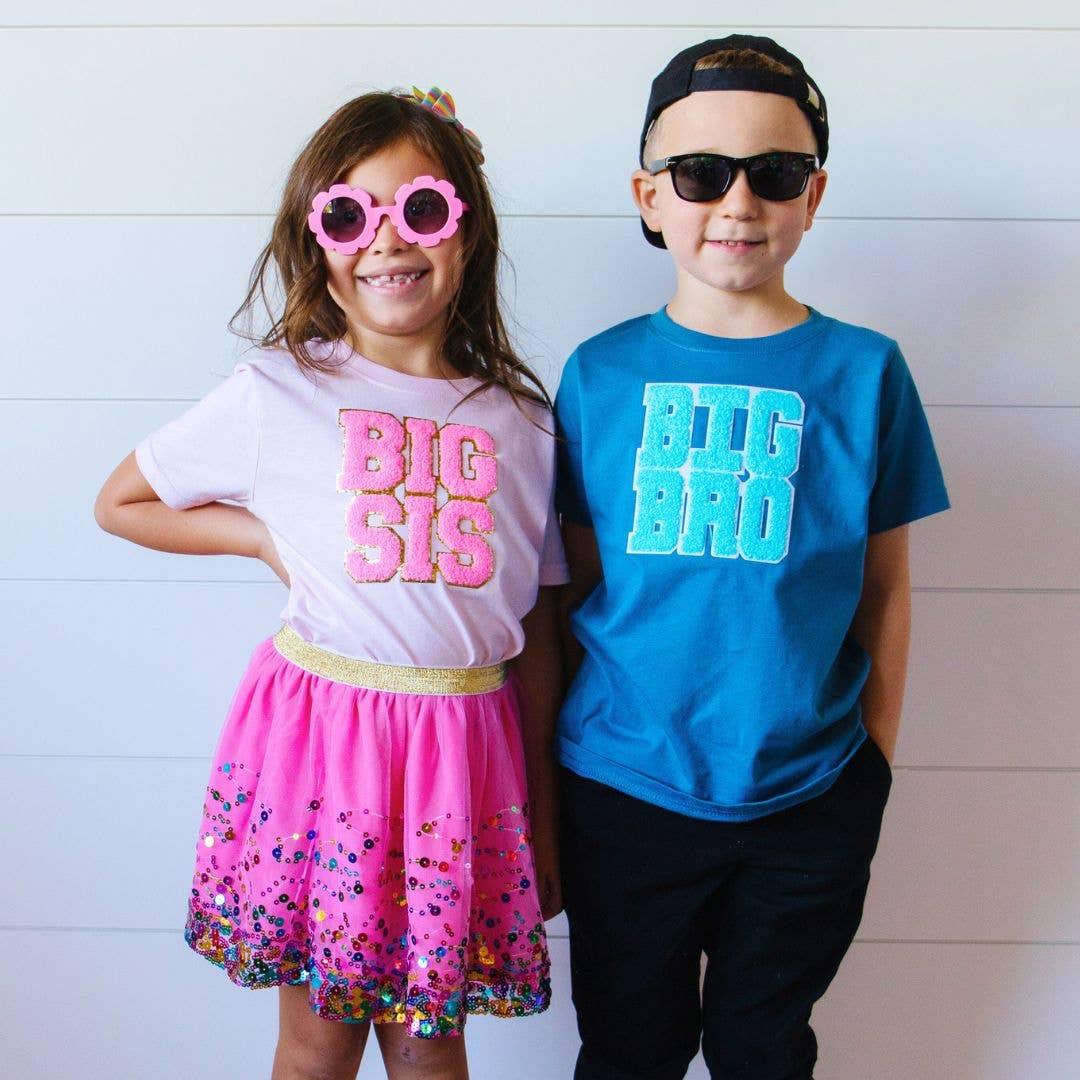 Big Bro Patch Kids Shirt - Sweet Wink