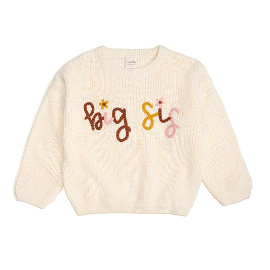 Big Sis Yarn Knit Sweater - Sweet Wink