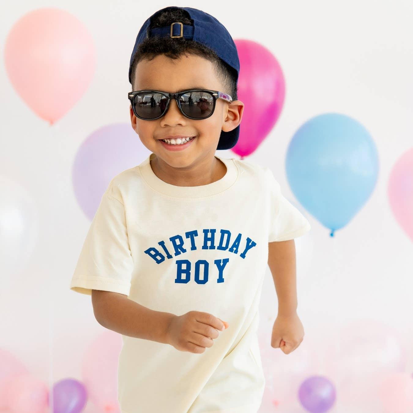 Birthday Boy Varsity Kids Shirt - Sweet Wink