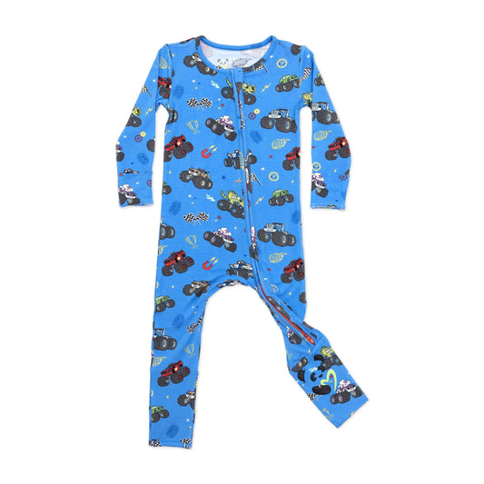 Blaze and the Monster Machines Bamboo Convertible Footie Pajama - Bellabu Bear