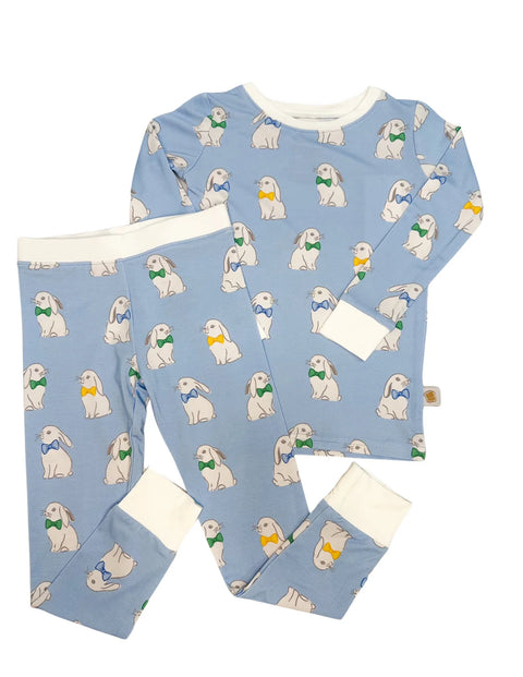 Dapper Bunnies Bamboo Pajama Set
