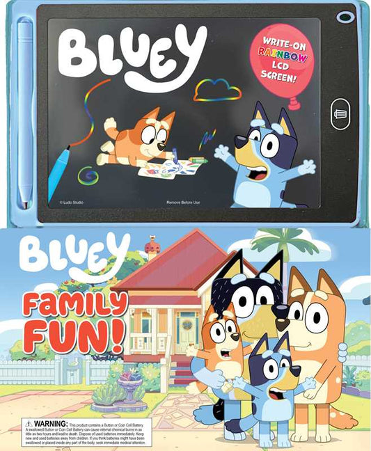 Bluey Family Fun Book & Drawing Pad - Simon & Schuster