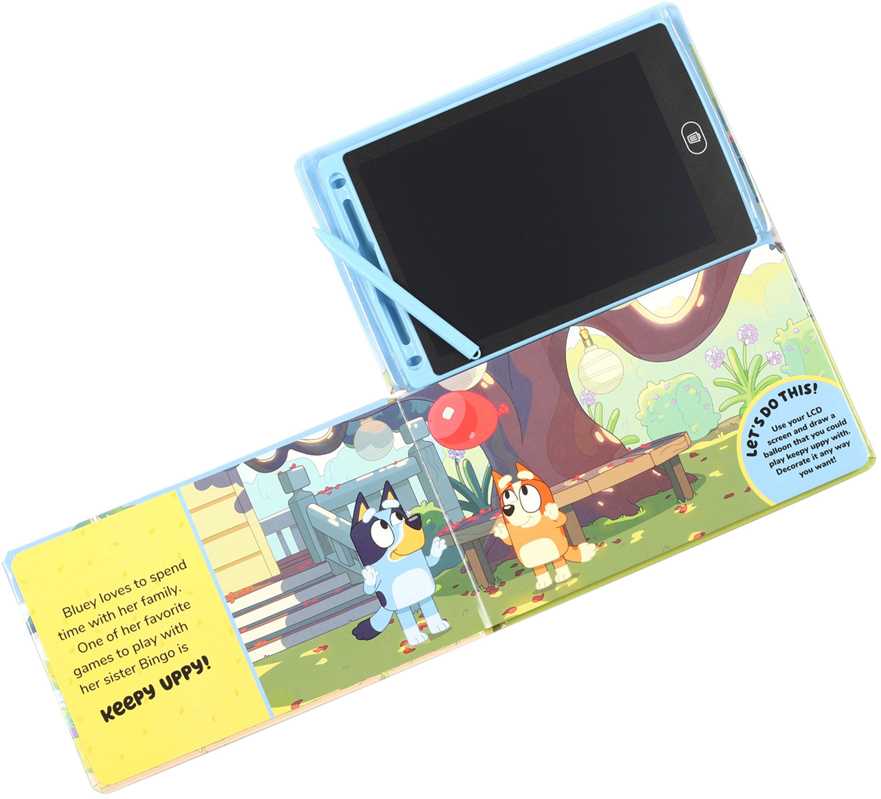 Bluey Family Fun Book & Drawing Pad - Simon & Schuster