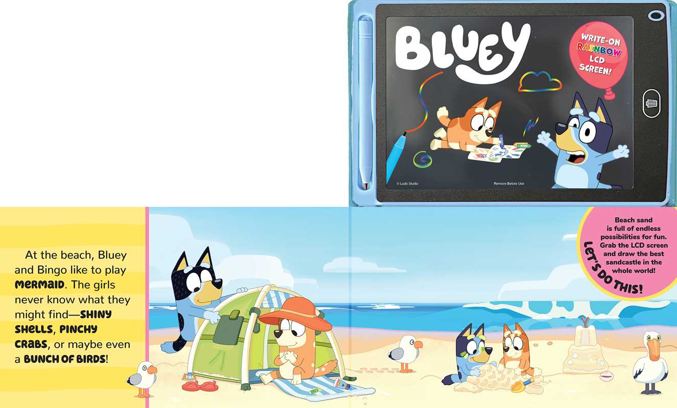 Bluey Family Fun Book & Drawing Pad - Simon & Schuster