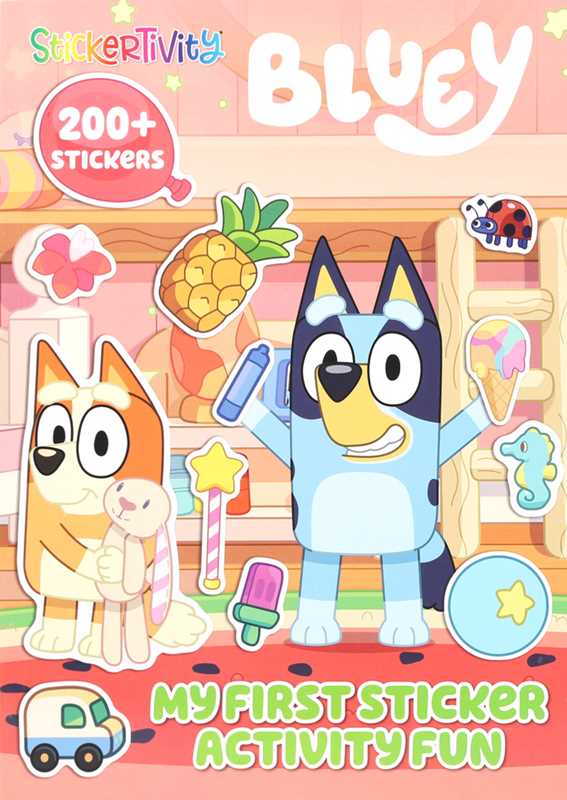 Bluey Sticker & Activity Book - Simon & Schuster