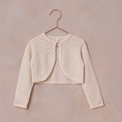 Bolero Sweater | Ivory - Noralee