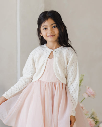 Bolero Sweater | Ivory - Noralee