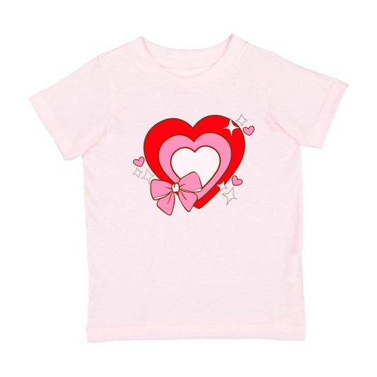 Bow Love Valentine's Day T-Shirt - Sweet Wink