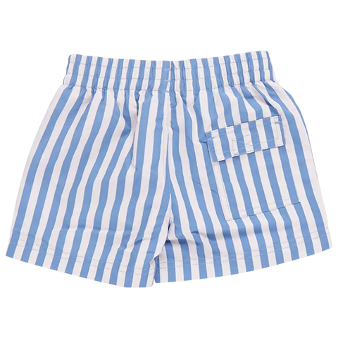 Boys Swim Trunks - Blue Stripe