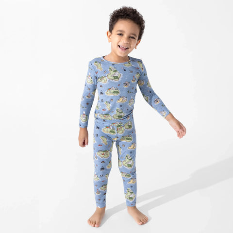 Bamboo Kids Pajama Set - Pirate Cove