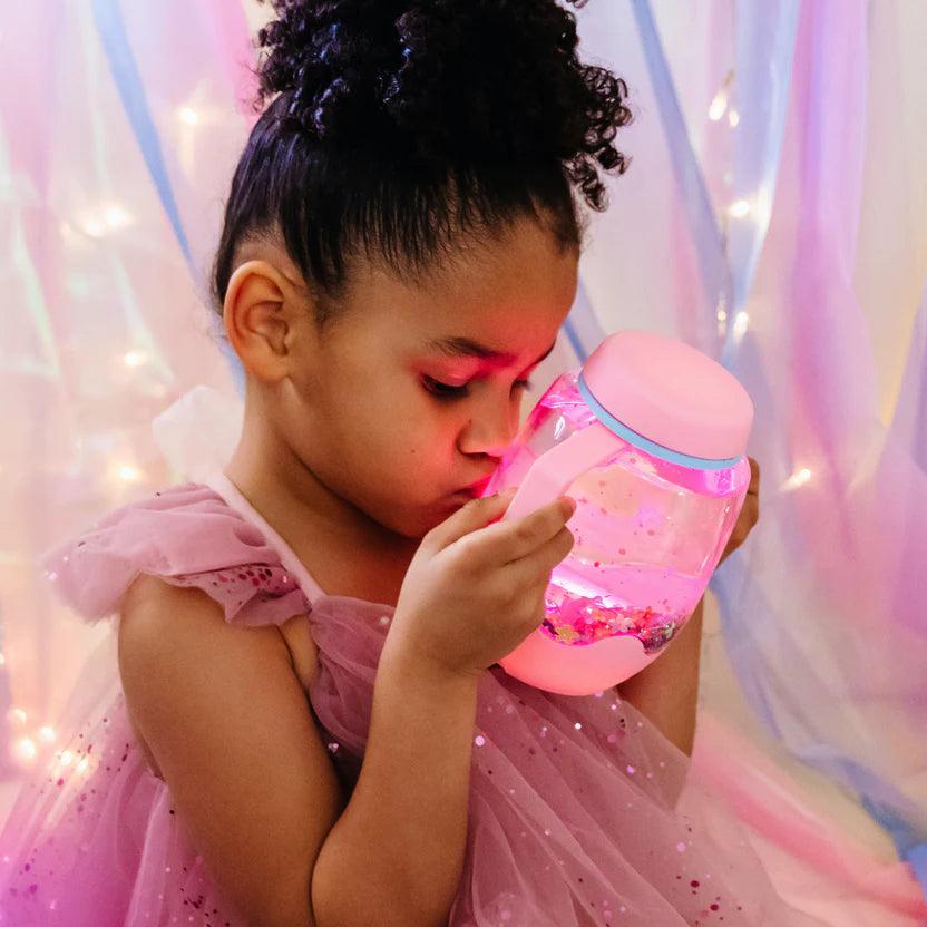 Bubblegum Pink Sensory Jar - Glo Pals