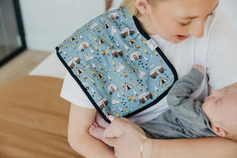 Burp Cloth Set - Bridger - Copper Pearl