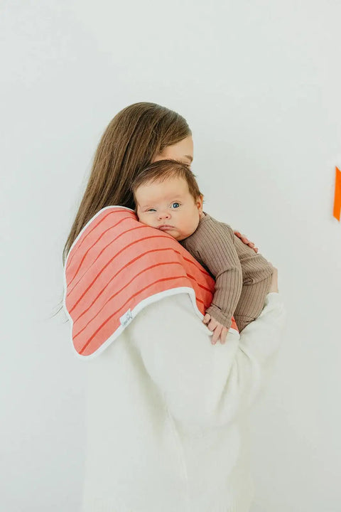 Burp Cloth Set - Farmstead - Copper Pearl