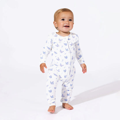 Butterfly Bamboo Convertible Footie Pajama - Bellabu Bear