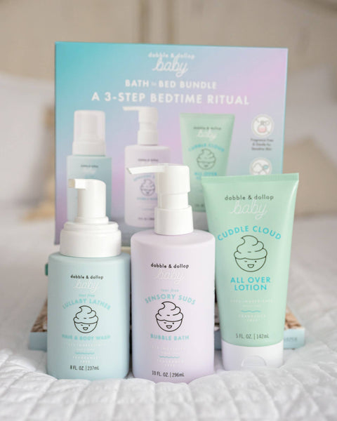 Baby Bath to Bed Gift Set
