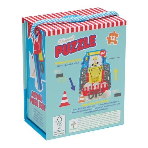 Construction 12pc Shaped Puzzle