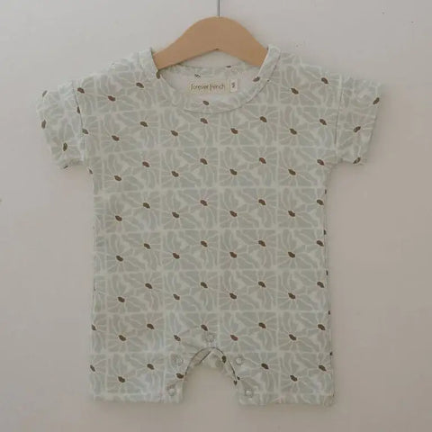 French Terry Romper | Coast