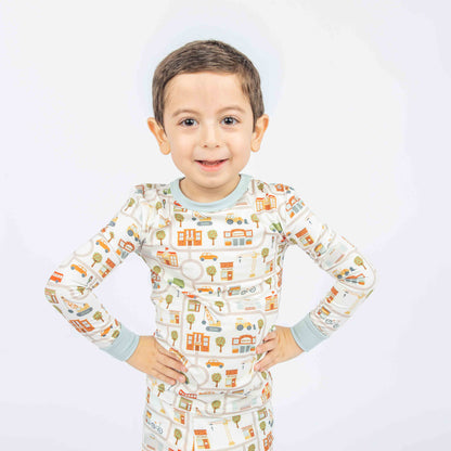 Let's Go City Kids Bamboo Pajama