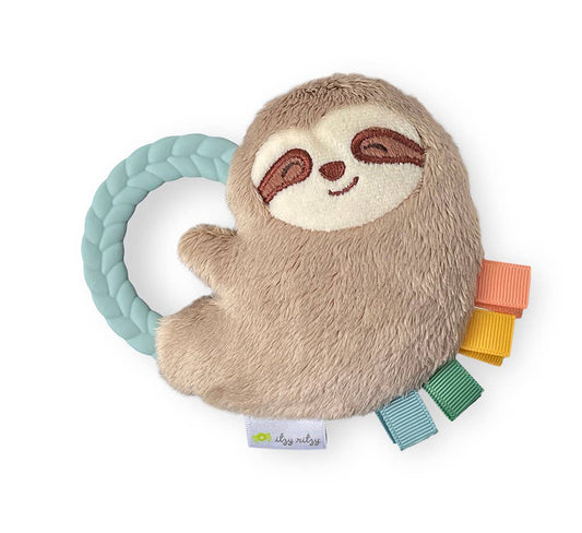 Ritzy Rattle Pal™ Plush Rattle Pal with Teether: Sloth