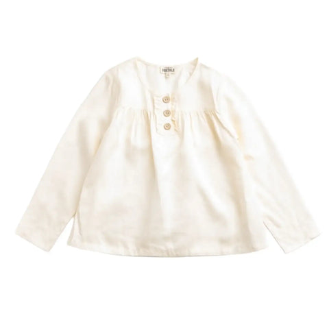 Vanilla Cream Folklore Top
