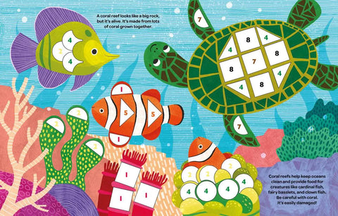 Crayola: Undersea Sticker by Number Activity Book