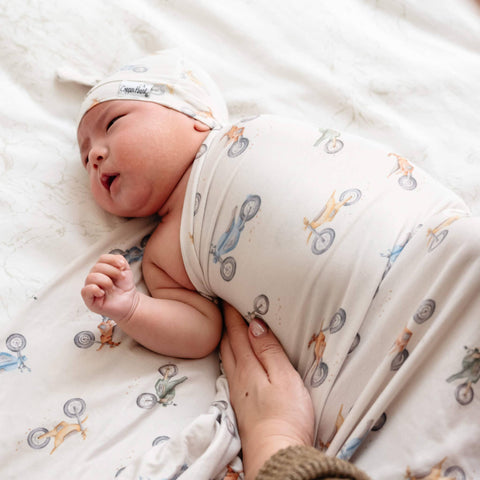 Knit Swaddle Blanket - Ryder