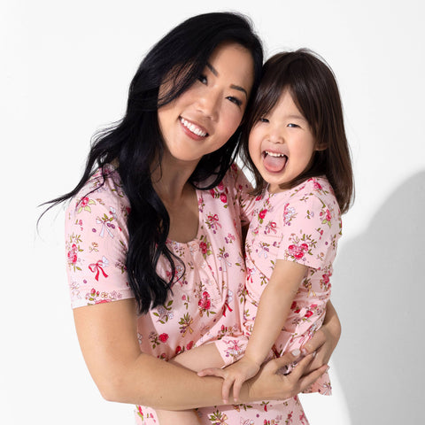 Bamboo Short Sleeve Dress - Bows & Blooms