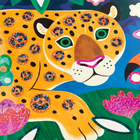 Rainforest Life Sticker Sparkle Poster Activity Kit