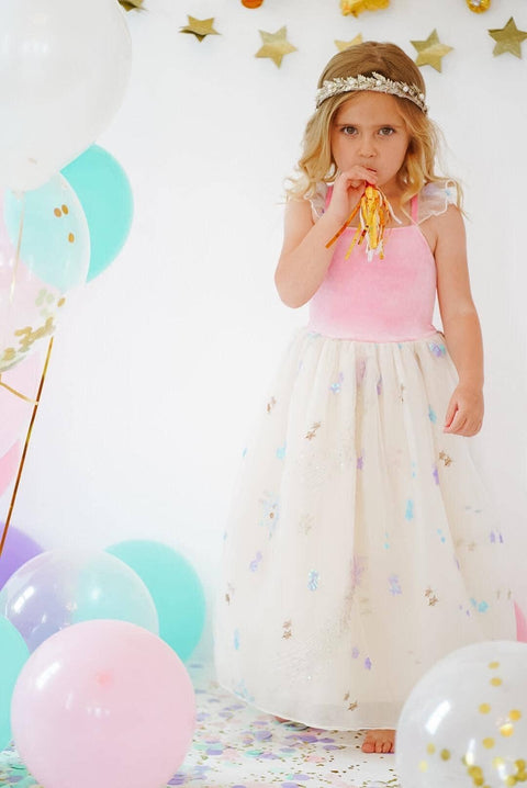 Pink Birthday Maxi Dress