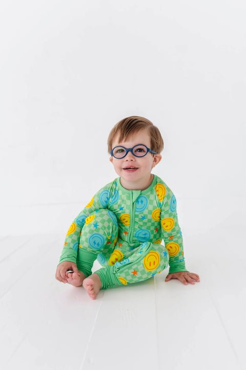 Electric Smiles Convertible Footies