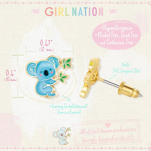 Cutie Stud Earrings | Cutie Koala