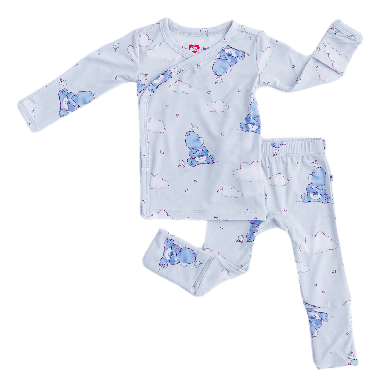 Care Bears Baby Grumpy Bear Kimono Set - Birdie Bean