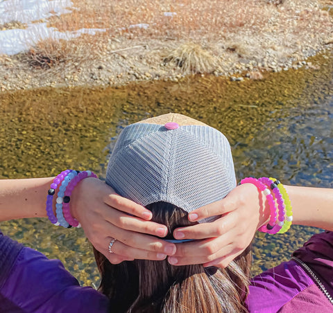 Color Changing Silicone Bubble Bracelet