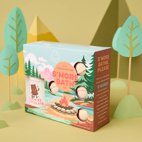 Limited Edition 5-Piece Bath Set for Kids | S'Mores