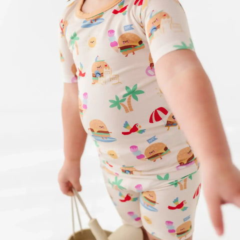 Suns Out, Buns Out Shorts Pajamas