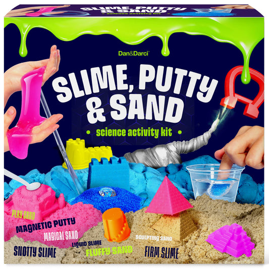 Slime, Putty & Sand Sensory Science Kit