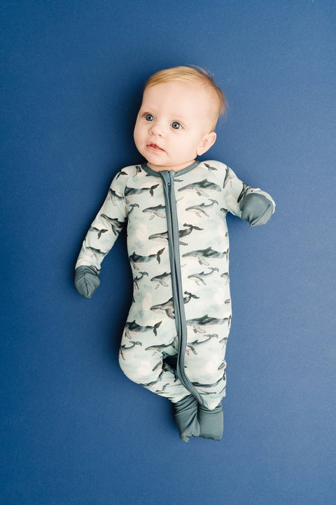 Whale Watch Bamboo Sleeper