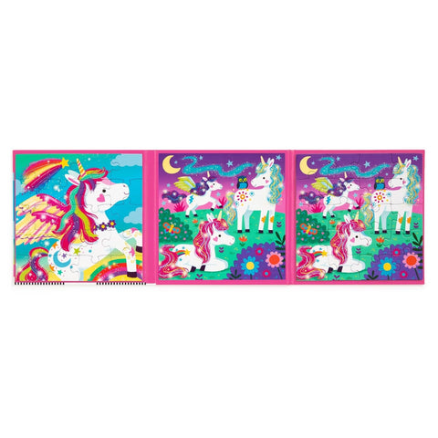 Magnetic Puzzle Portfolio - Unicorn Dreams