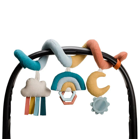 Itzy Bitzy Spiral™ Car Seat Activity Toy - Rainbow