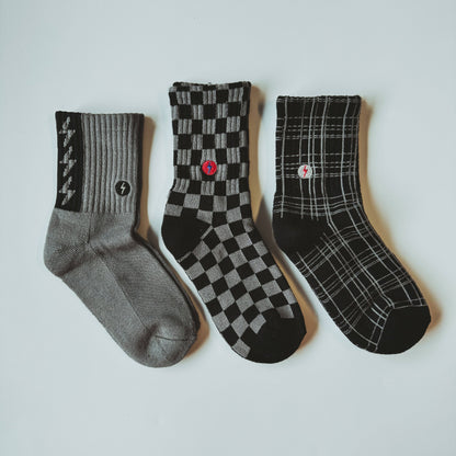 Check The Volts Boys Socks (3-Pack) - Little Rad Things