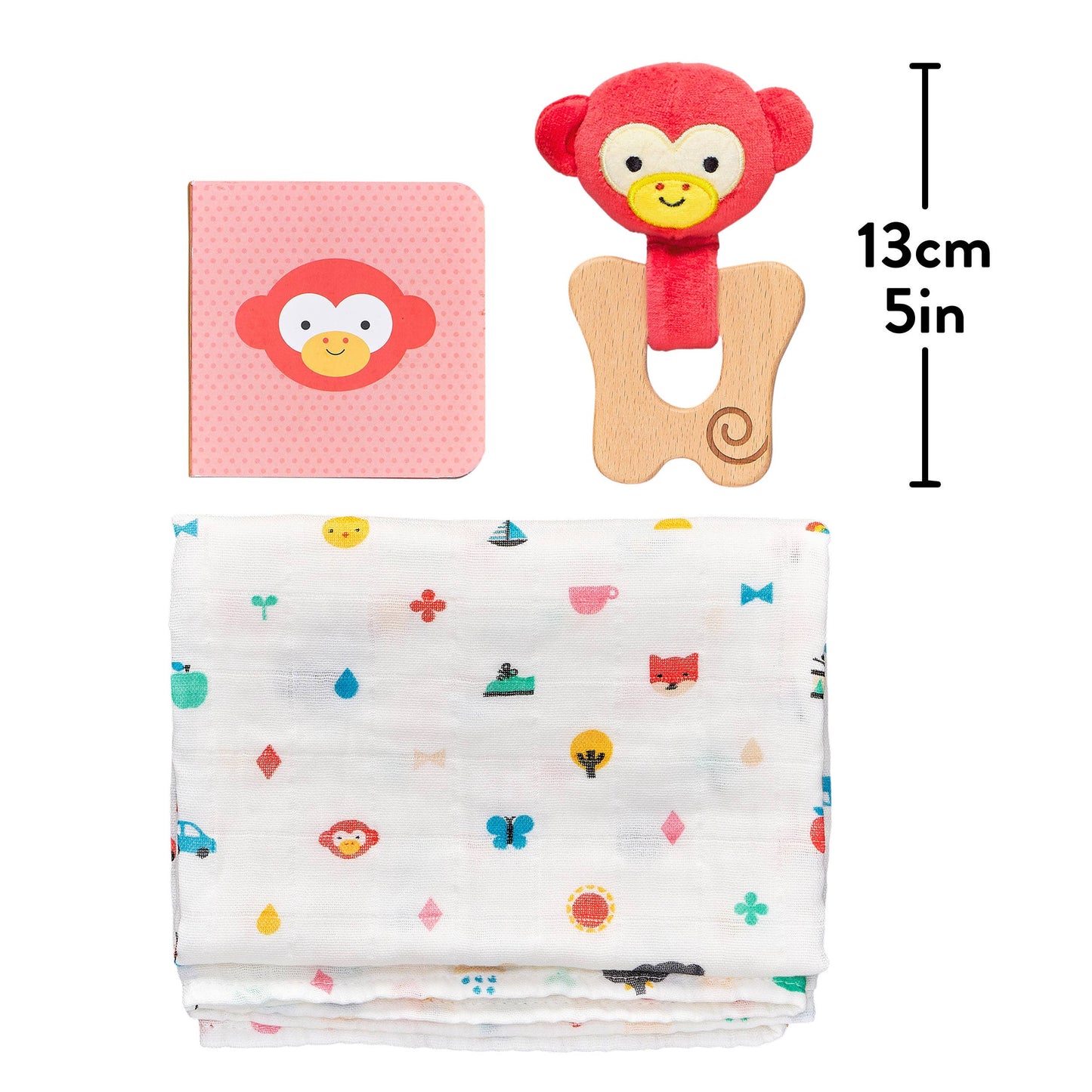 Cheeky Monkey Baby Gift Set - Petit Collage