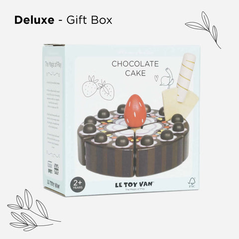 Chocolate Gateau Sliceable Cake - Le Toy Van